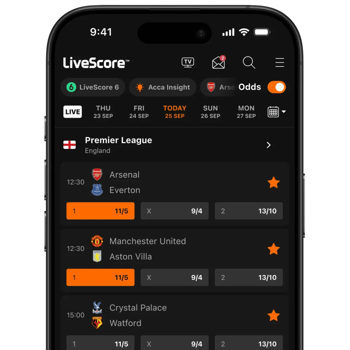 Odds integration